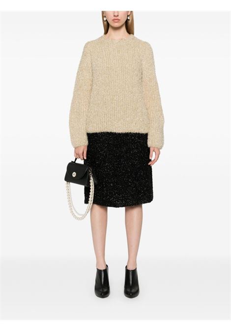 Maglione lamé in oro Comme des garcons - donna COMME DES GARCONS COMME DES GARCONS | RNN5081